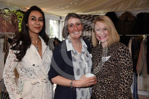 The Riverside Marquee, Weir Bank, Monkey Island Lane, Bray. The Business Girls Network Inspire Awards. L-R Seema Goyal, Janet Padfield, Amy Stroud