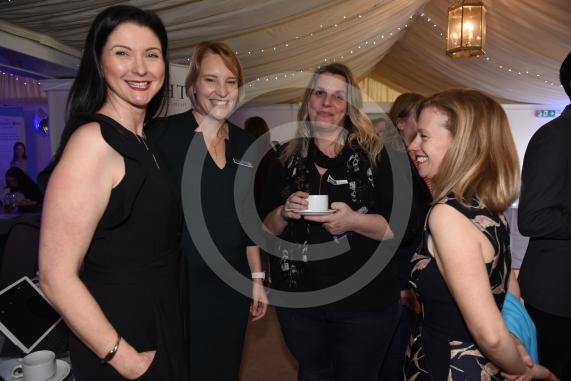 The Riverside Marquee, Weir Bank, Monkey Island Lane, Bray. The Business Girls Network Inspire Awards.Claire Stewart, Lorraine Sellwood, Susana Nasili, Lucy Tobias