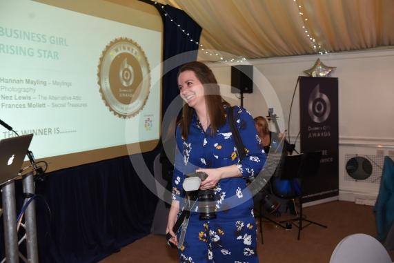 The Riverside Marquee, Weir Bank, Monkey Island Lane, Bray. The Business Girls Network Inspire Awards. Hannah Mayling, Maylings Photography, Rising Star of the Year