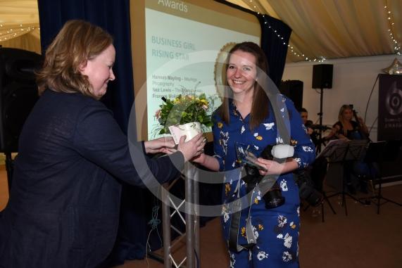 The Riverside Marquee, Weir Bank, Monkey Island Lane, Bray. The Business Girls Network Inspire Awards. Hannah Mayling, Maylings Photography, Rising Star of the Year