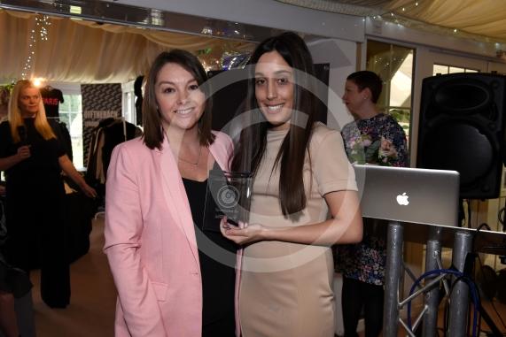 The Riverside Marquee, Weir Bank, Monkey Island Lane, Bray. The Business Girls Network Inspire Awards. Becky Pollock, Francesca Cairns, Francesca Cairns Image Consultant. Community Business Award