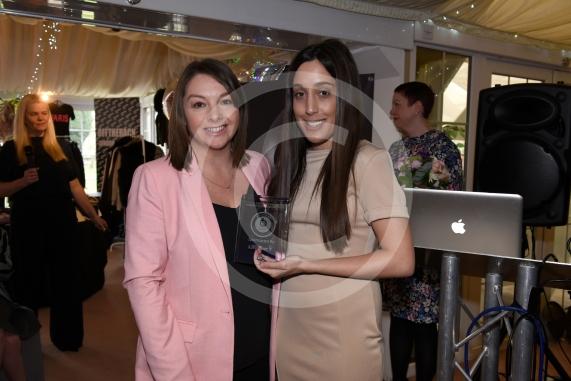 The Riverside Marquee, Weir Bank, Monkey Island Lane, Bray. The Business Girls Network Inspire Awards. Becky Pollock, Francesca Cairns, Francesca Cairns Image Consultant. Community Business Award