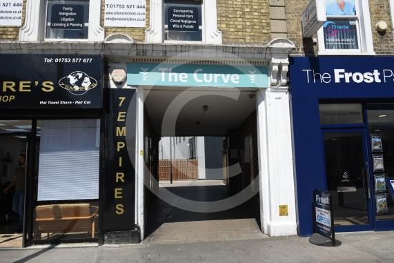 Slough, (site shots nr The Curve and Queensmere). Businesses hit out at anti-social behaviour in Slough during a meeting on Wednesday. 