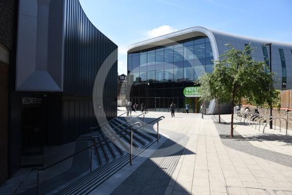 Slough, (site shots nr The Curve and Queensmere). Businesses hit out at anti-social behaviour in Slough during a meeting on Wednesday. 