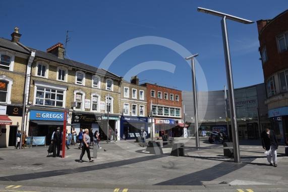 Slough, (site shots nr The Curve and Queensmere). Businesses hit out at anti-social behaviour in Slough during a meeting on Wednesday. 