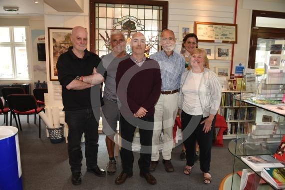 Maidenhead Heritage Centre, 18 Park Street, Maidenhead. Richard Poad and other members of staff/volunteers at the heritage Centre - This is for the 150th Maidenhead 