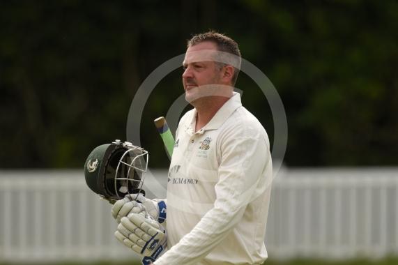 Chris Peploe.Datchet vs Tring Park.Datchet Cricket Club, Riding Court Road, Slough. 