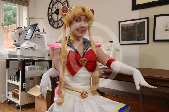 Stephanie Drogemuller represented the UK at the world Cosplay summit in Japan at the beginning of this month. She and her partner dressed up as characters from the TV show Sailor Moon, Stephanie was Sailor Moon. Sonning