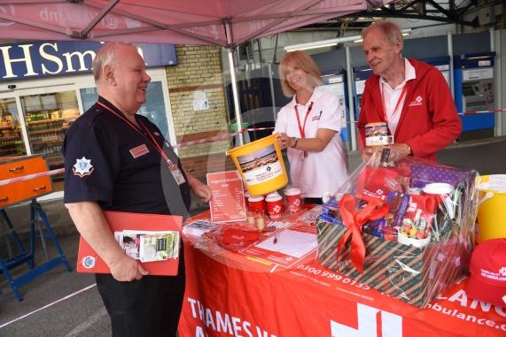 An emergency services day will take place at Maidenhead Station. The public can view a range of vehicles, appliances and equipment, and meet emergency service staff. Organised by Great Western Railway. Fred Rowntree, Royal Berks Fire & Rescue Service, Kay Davis, Thames Valley Air Ambulance, Richard Porter, Thames Valley Air Ambulance