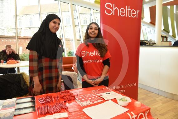The council will be celebrating World Mental Health Day. The Curve, William St, Slough. Shelter. Saima Hussain, Mehnaz Ahmed