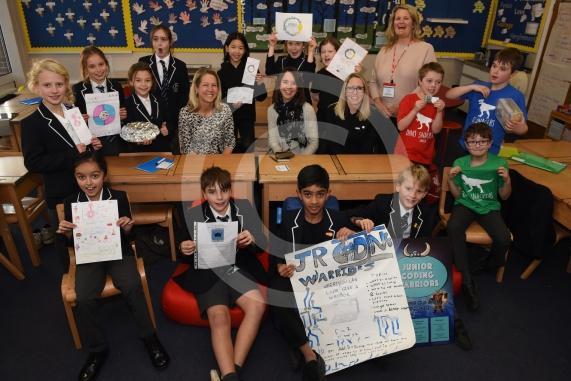 Young entrepreneurs club at Holy Trinity. Holy Trinity School, Cookham