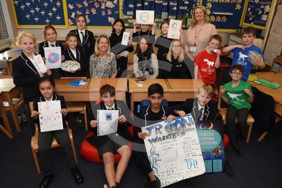 Young entrepreneurs club at Holy Trinity. Holy Trinity School, Cookham