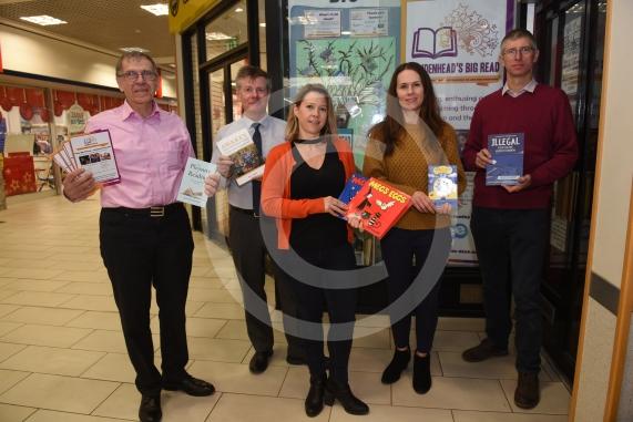 Maidenhead&rsquo;s Big Read is returning in February/March 2020. Organisers want to feature the work of the many authors, illustrators and celebrities who live, work or study in the boroughThe Big Read team L-R Stephan Stephan, Andy Pope, Lisa Hunter, Lisa Poole, Harrie Hayward
