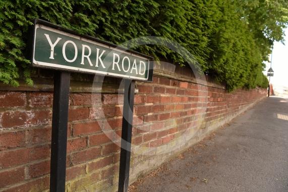 York Road sign, Maidenhead.