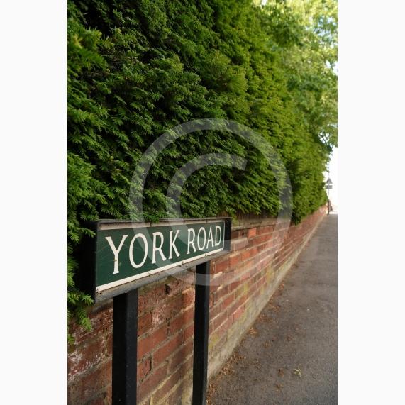 York Road sign, Maidenhead.