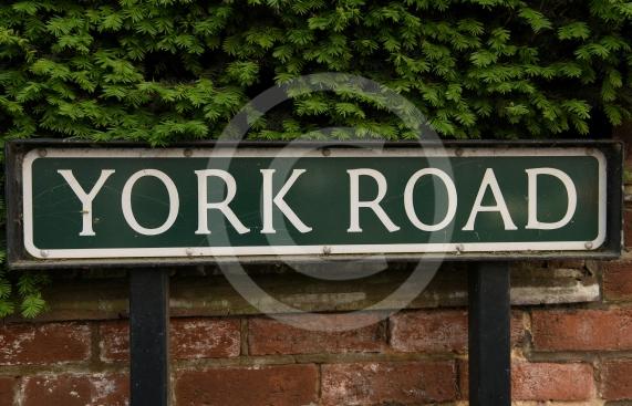 York Road sign, Maidenhead.