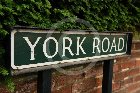 York Road sign, Maidenhead.