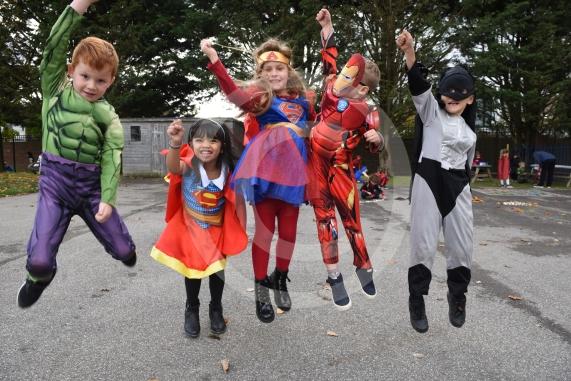 Holyport CofE Primary School, Stroud Farm Road, Holyport. Holyport Primary school is holding a Key Stage 1 Superhero Day to celebrate the end of their topic, 