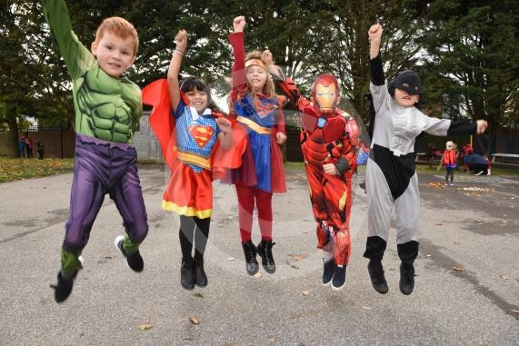 Holyport CofE Primary School, Stroud Farm Road, Holyport. Holyport Primary school is holding a Key Stage 1 Superhero Day to celebrate the end of their topic, 