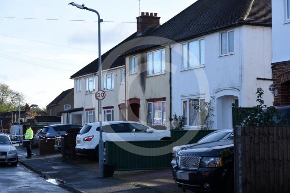Police scene, Moor Lane, Maidenhead