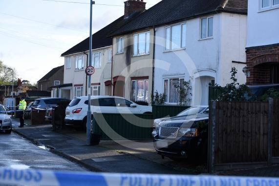 Police scene, Moor Lane, Maidenhead