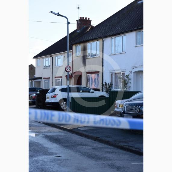 Police scene, Moor Lane, Maidenhead