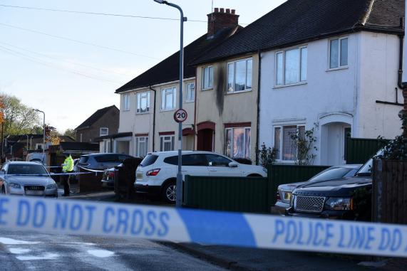 Police scene, Moor Lane, Maidenhead
