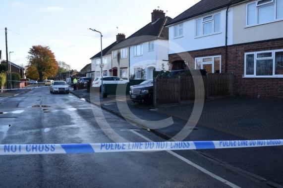 Police scene, Moor Lane, Maidenhead