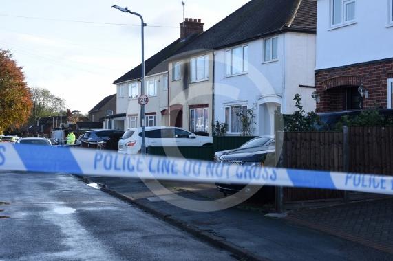 Police scene, Moor Lane, Maidenhead