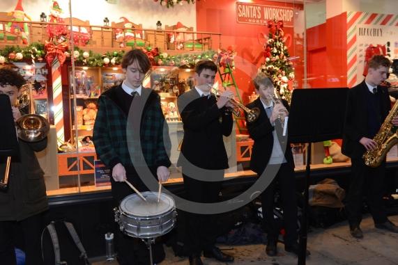 Daniels Department Store, 121-125 Peascod Street, Windsor. Daniels Christmas shopping party is going ahead with COVID-19 safety measures in place.Windsor Boys School. Some of their orchestra/musicians