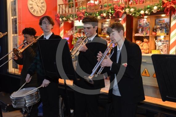 Daniels Department Store, 121-125 Peascod Street, Windsor. Daniels Christmas shopping party is going ahead with COVID-19 safety measures in place.Windsor Boys School. Some of their orchestra/musicians