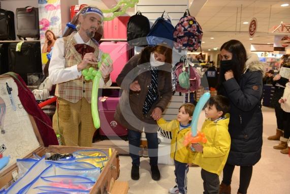 Daniels Department Store, 121-125 Peascod Street, Windsor. Daniels Christmas shopping party is going ahead with COVID-19 safety measures in place.