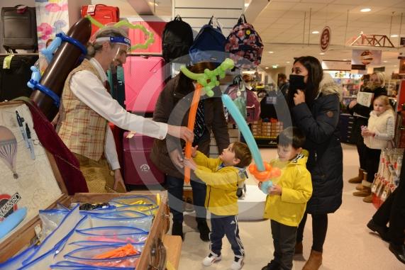 Daniels Department Store, 121-125 Peascod Street, Windsor. Daniels Christmas shopping party is going ahead with COVID-19 safety measures in place.