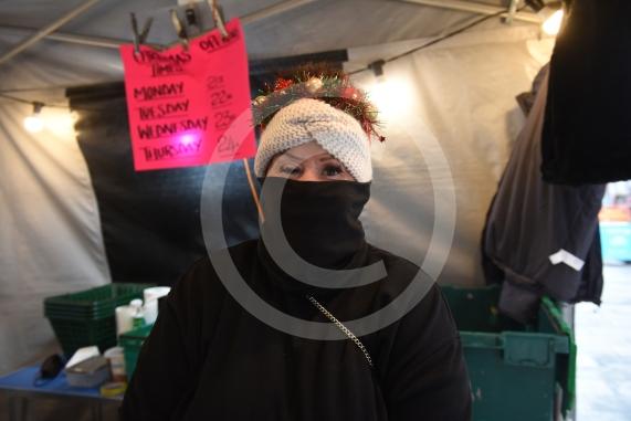 Shots of closed shops and High Street, Maidenhead