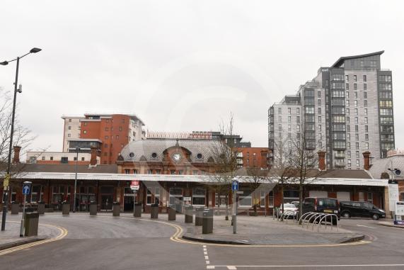 Slough station, Brunel Way, Slough.