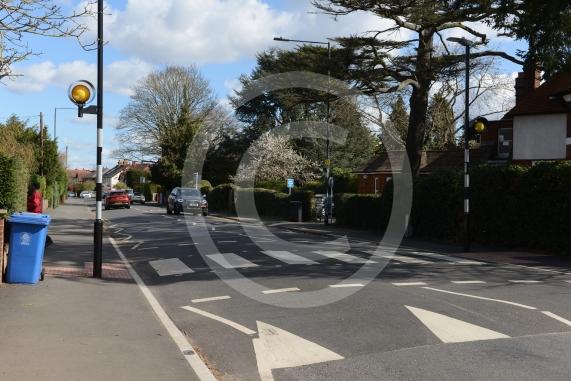 New Zebra Crossing, speed signs, school signs. Courthouse Road, Maidenhead