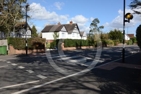 New Zebra Crossing, speed signs, school signs. Courthouse Road, Maidenhead