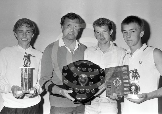 Peter Osgood is guest at presentation evening (1986)
