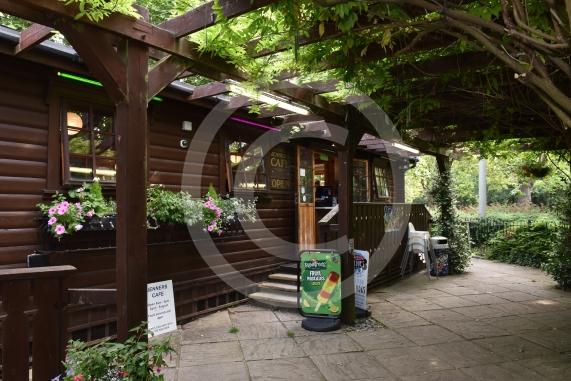 Staff at Jenners Café in Maidenhead for a piece on reopening. Ray Mead Road, Maidenhead
