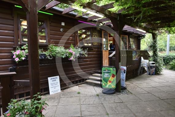 Staff at Jenners Café in Maidenhead for a piece on reopening. Ray Mead Road, Maidenhead