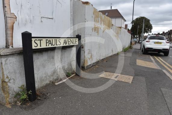Saint Pauls Avenue, Slough. The road is set to be closed for a number of months whilst works take place.