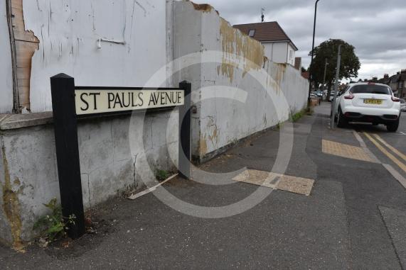Saint Pauls Avenue, Slough. The road is set to be closed for a number of months whilst works take place.