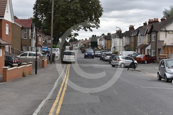 Saint Pauls Avenue, Slough. The road is set to be closed for a number of months whilst works take place.