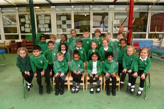 Reception class.Dedworth Green First School, Smiths Lane, Windsor.