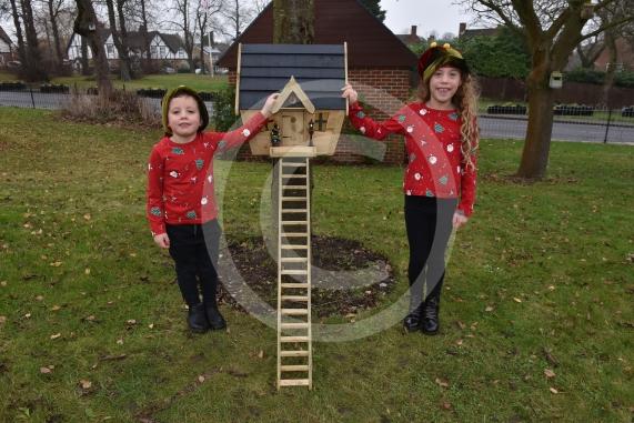 Chris Benians has come 2nd in a Zoopla competition which sought to find the most festive house in the UK. Stoke PogesBella Benian 8, Monty Benian 4