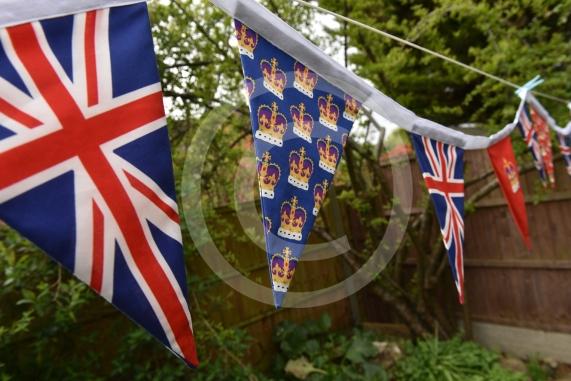 Valerie Thorn - seamstress/knitter/maker who started the call to action in Twyford to bring the community together to create red, white and blue bunting for the Platinum Jubilee.Melissa 