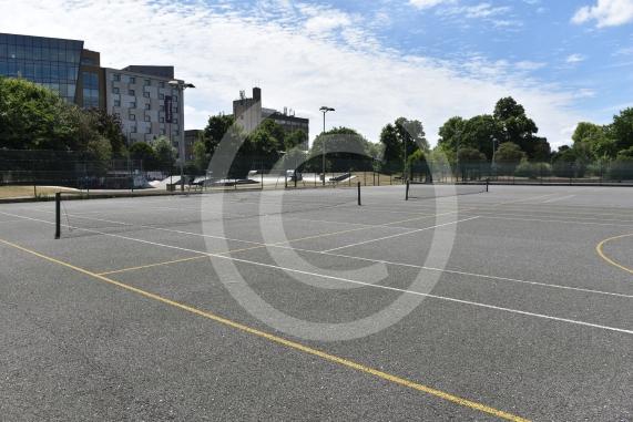 The tennis courts at Kidwells Park. The courts are set to benefit from funding from the Lawn Tennis Association. Maidenhead