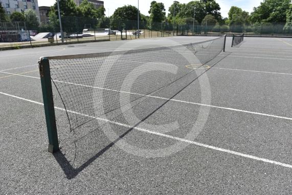 The tennis courts at Kidwells Park. The courts are set to benefit from funding from the Lawn Tennis Association. Maidenhead