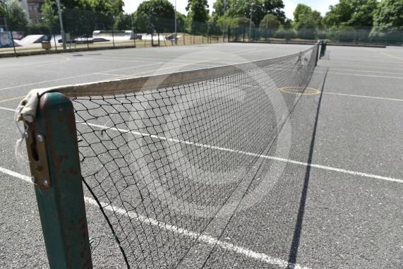 The tennis courts at Kidwells Park. The courts are set to benefit from funding from the Lawn Tennis Association. Maidenhead