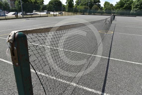 The tennis courts at Kidwells Park. The courts are set to benefit from funding from the Lawn Tennis Association. Maidenhead